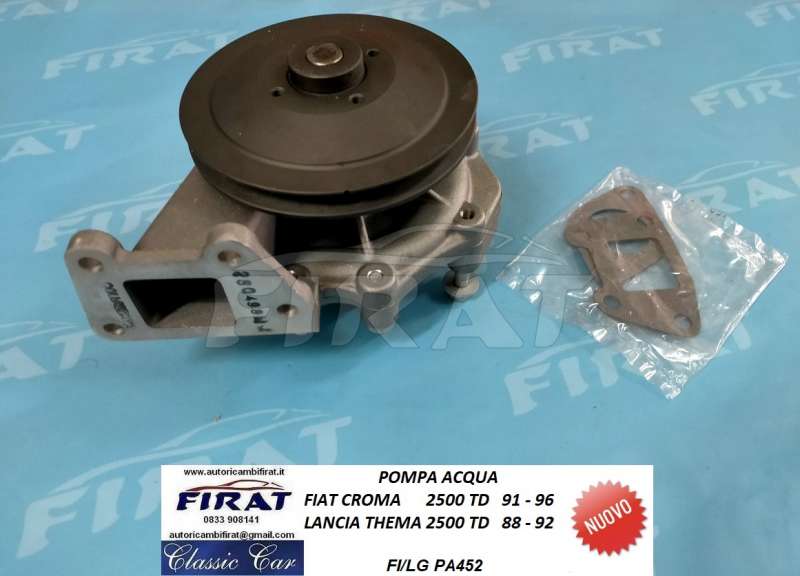 POMPA ACQUA FIAT CROMA 2.5 TD - LANCIA THEMA 2.5 TD (PA452)